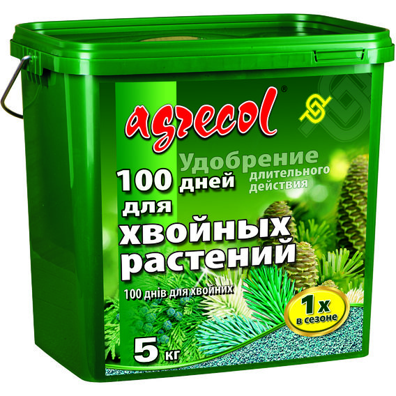 Удобрение Agrecol 100 дней для хвои, 5кг (30190)