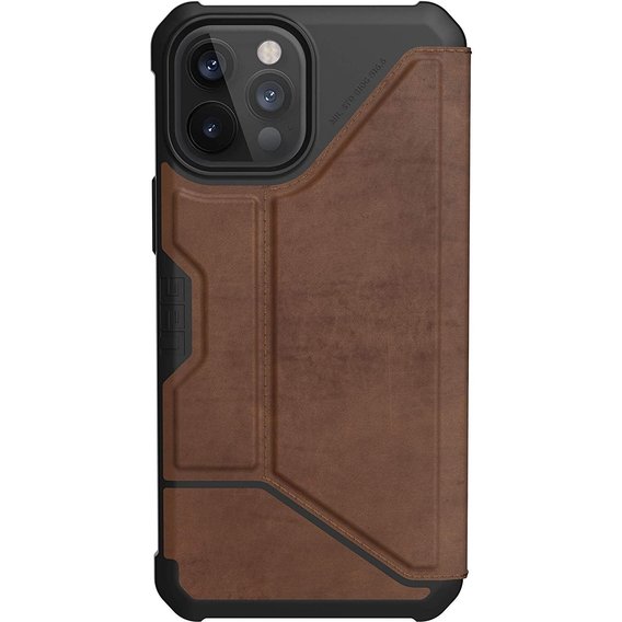 Аксессуар для iPhone Urban Armor Gear UAG Metropolis Leather Brown (112366118380) for iPhone 12 Pro Max