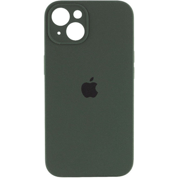 Аксессуар для iPhone Mobile Case Silicone Case Full Camera Protective Cyprus Green for iPhone 15 Plus