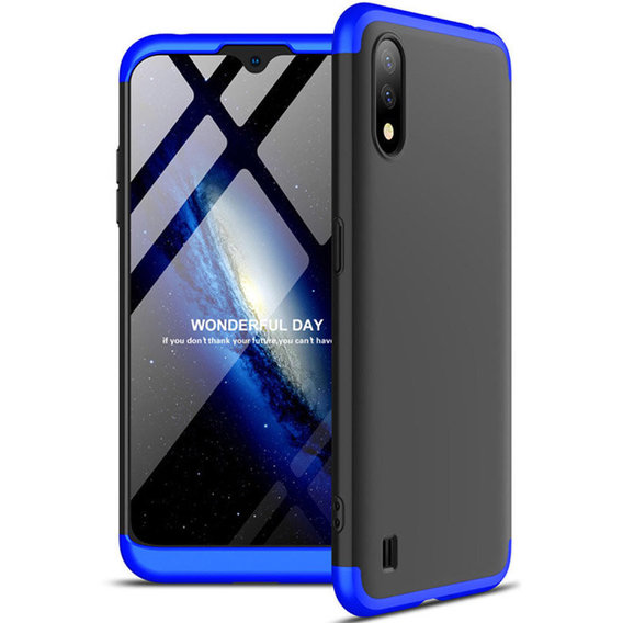 Аксессуар для смартфона LikGus Case 360° Black/Blue for Samsung A015 Galaxy A01