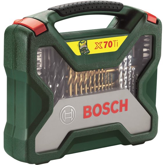 Комбінований набір Bosch X-LINE-70 TITANIUM, 70 од. (2607019329)