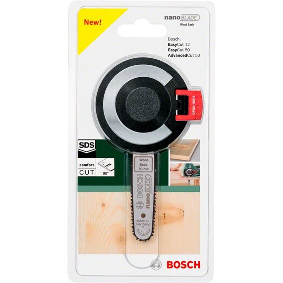 Набор дисков (полотен) Bosch Nanoblade Wood Basic 50 (2609256D83)