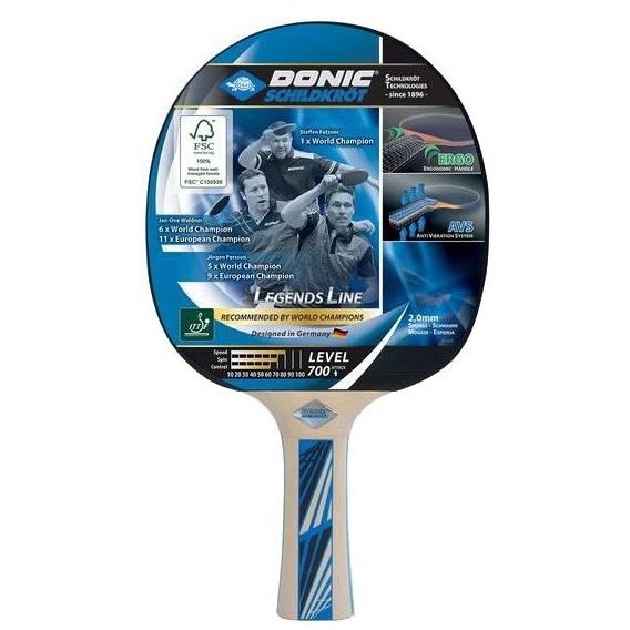 Ракетка для настольного тенниса Ракетка для пинг-понга Donic Legends 700 FSC