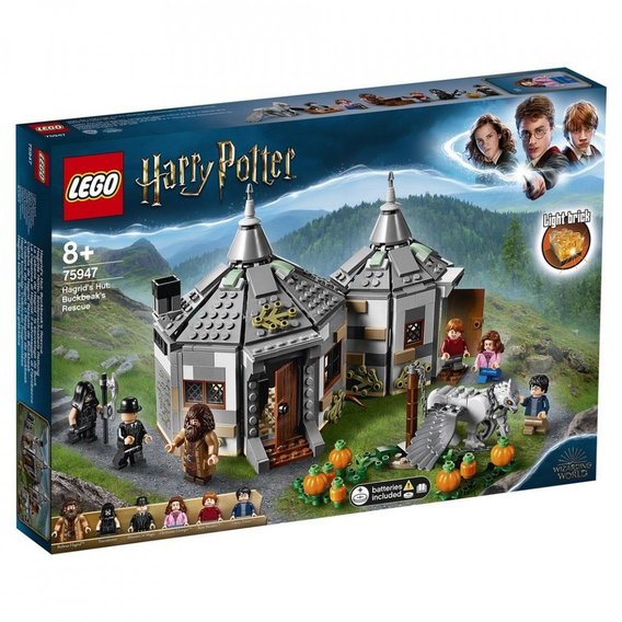 Конструктор LEGO Harry Potter Хижина Хагрида: спасение Клювокрыла (75947)