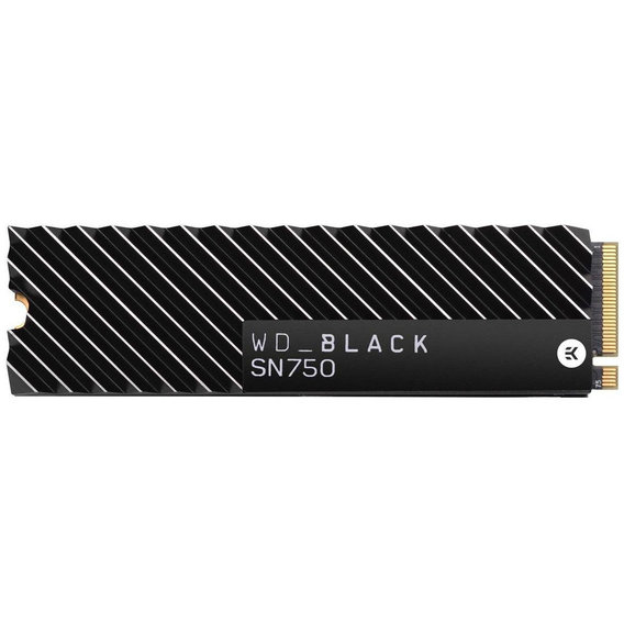 WD Black SN750 NVME SSD 1 TB With Heatsink (WDS100T3XHC)
