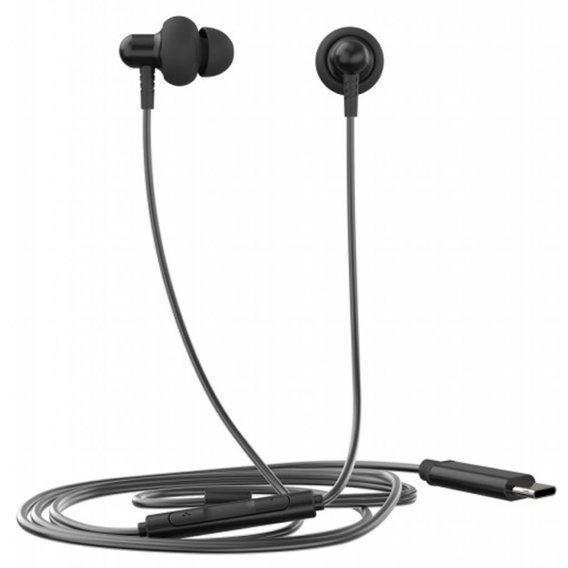 Наушники HP Earbud Headphones Type-C Black (DHH-1126)