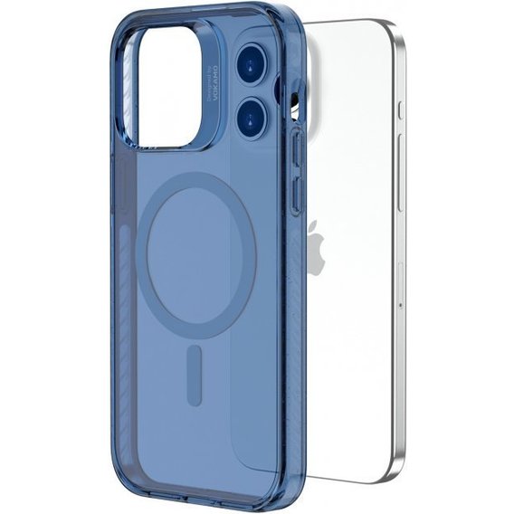 Аксессуар для iPhone VOKAMO Case with MagSafe Smult Blue for iPhone 15 Pro (NVK010856)
