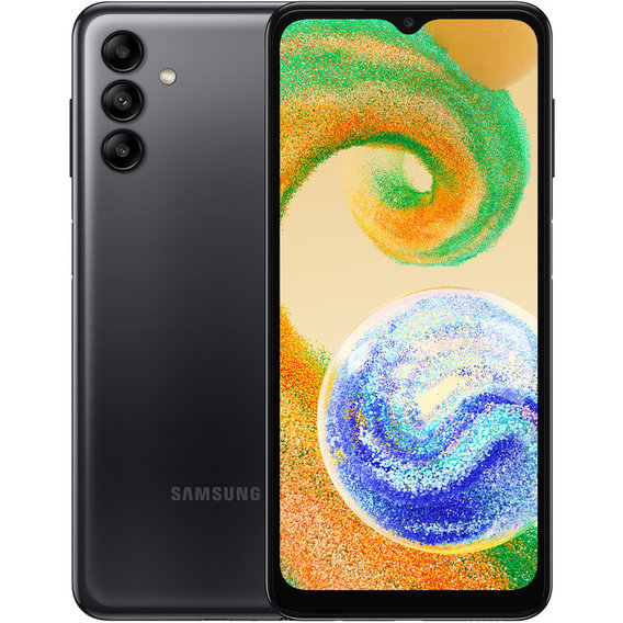 Смартфон Samsung Galaxy A04s 3/32GB Duos Black A047 (UA UCRF)