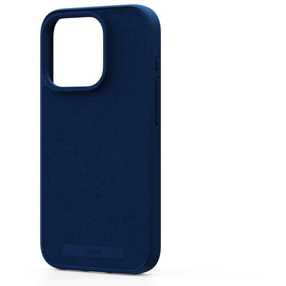 Аксессуар для iPhone Njord Suede MagSafe Case Navy Blue (NA54SU01) for iPhone 15 Pro Max