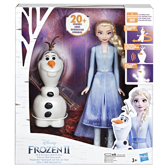 Набор игровой Hasbro Frozen Холодное сердце 2 Эльза и Олаф (E5508)