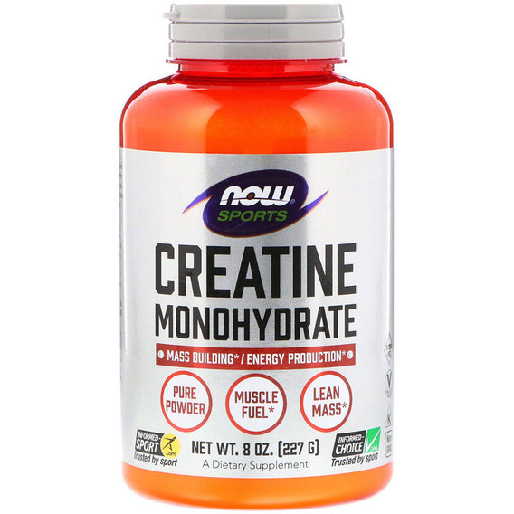Креатин NOW Foods Creatine Monohydrate 227 g /45 sevings/ Unflavored