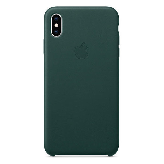 Аксессуар для iPhone Apple Leather Case Forest Green (MTEV2) for iPhone Xs Max