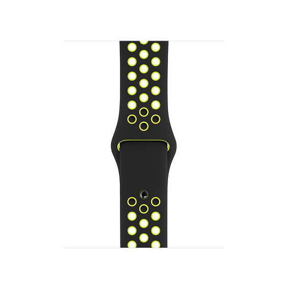 Аксессуар для Watch Apple Sport Band Nike Black/Volt (MTMN2) for Apple Watch 38/40mm