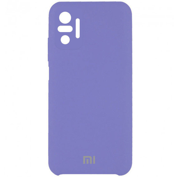 Аксессуар для смартфона Mobile Case Silicone Cover Shield Camera Elegant Purple for Xiaomi Redmi Note 10 Pro / Note 10 Pro Max