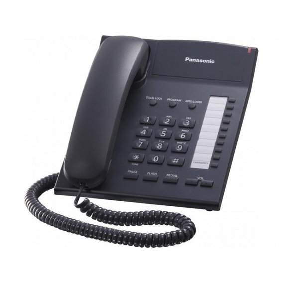 Офисный телефон Panasonic KX-TS2382UAB Black
