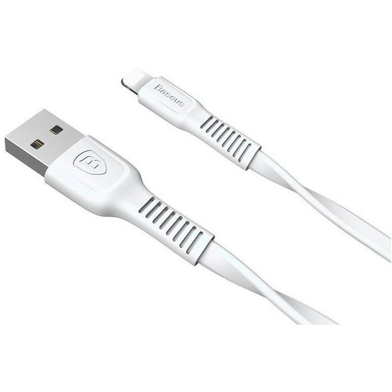 Кабель Baseus USB Cable to Lightning Tough 1m White (CALZY-B02)