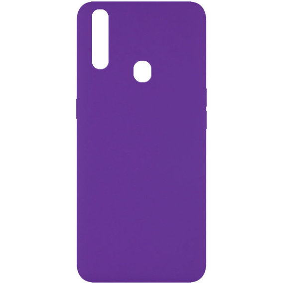 Аксессуар для смартфона Mobile Case Silicone Cover without Logo Purple for Oppo A31