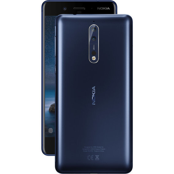 Смартфон Nokia 8 4/64GB Dual SIM Blue (UA UCRF)