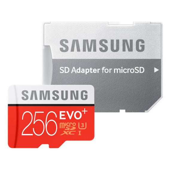 Карта памяти Samsung 256GB microSDXC Class 10 UHS-I U3 Evo Plus + adapter (MB-MC256GA/RU)