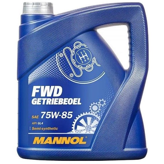 Трансмиссионное масло Mannol FWD Getriebeoel 75W-85, 4л (MN8101-4)