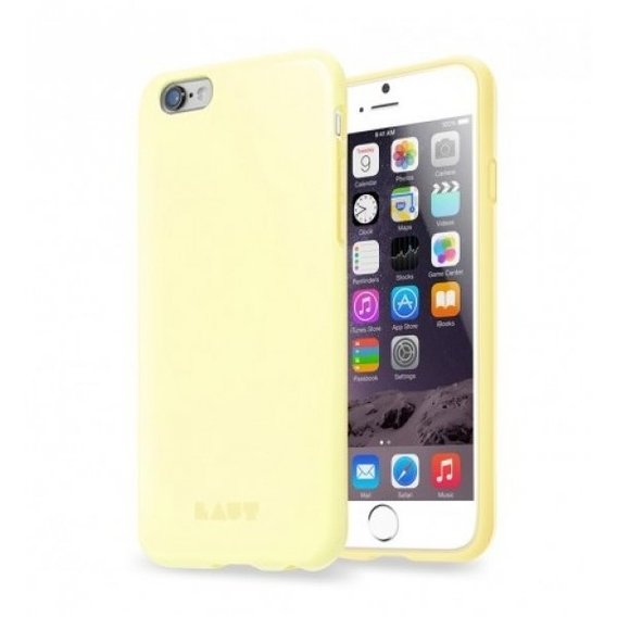 Аксессуар для iPhone LAUT HUEX Pastels Yellow (LAUT_IP6_HXP_Y) for iPhone 6/6S