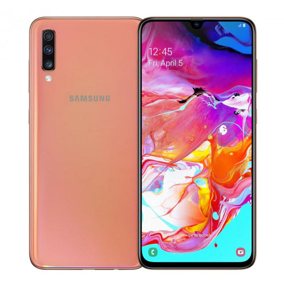 Смартфон Samsung Galaxy A70 2019 8/128GB Coral A7050