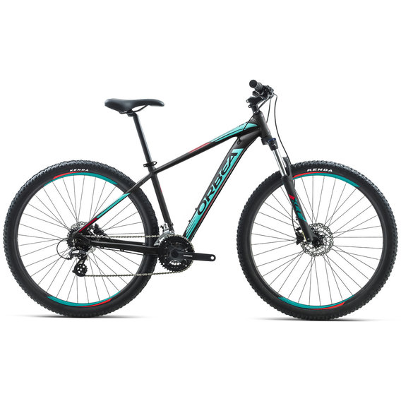 Велосипед Orbea MX 29 50 18 M Black - Turquoise - Red (I20617R3)