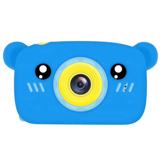 Цифровой детский фотоаппарат XoKo KVR-005 Bear голубой (KVR-005-BL)