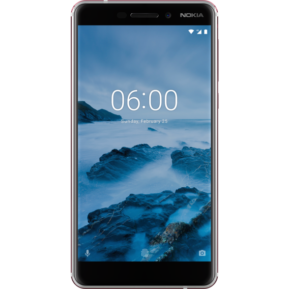 Смартфон Nokia 6 2018 4/64GB White/Iron