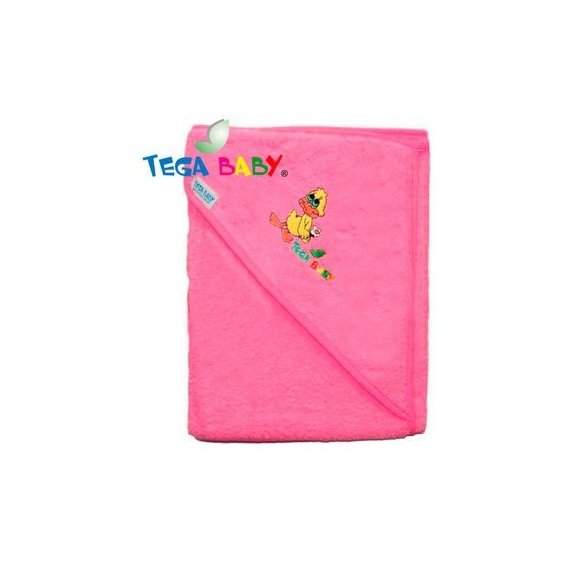 Полотенце махровое с капюш. TEGA (TG-071) Pink