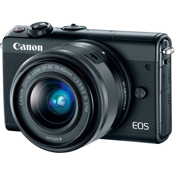 Canon EOS M100 kit (15-45mm) IS STM Black Официальная гарантия