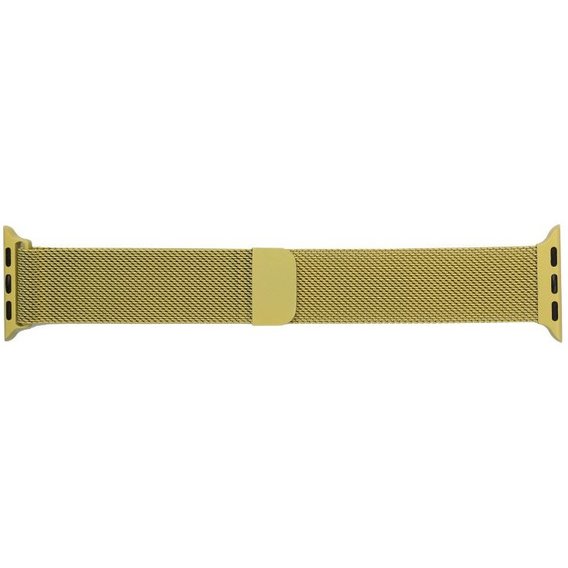 Аксессуар для Watch Fashion Milanese Loop Band Yellow for Apple Watch 42/44/45/49mm