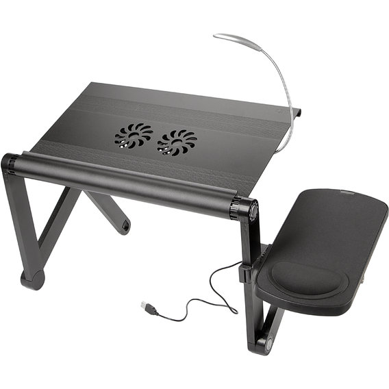 Подставка для ноутбука Столик трансформер для ноутбука UFT YOKO VIP Black