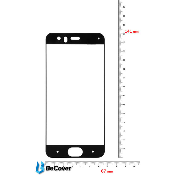 Аксессуар для смартфона BeCover Tempered Glass Black for Xiaomi Mi6