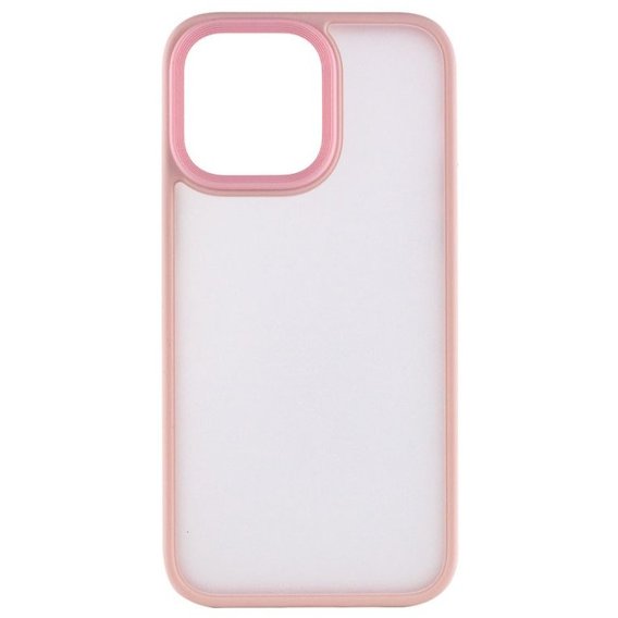 Аксессуар для iPhone Mobile Case TPU+PC Metal Buttons Pink for iPhone 15 Pro
