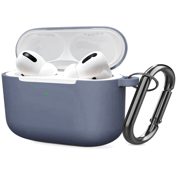 Чехол для наушников TPU Case with Belt Lavender for Apple AirPods Pro