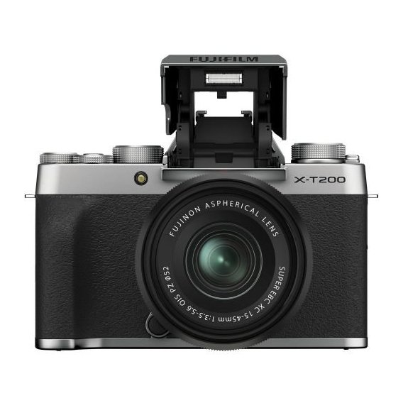 Fujifilm X-T200 kit (15-45mm) Silver Официальная гарантия