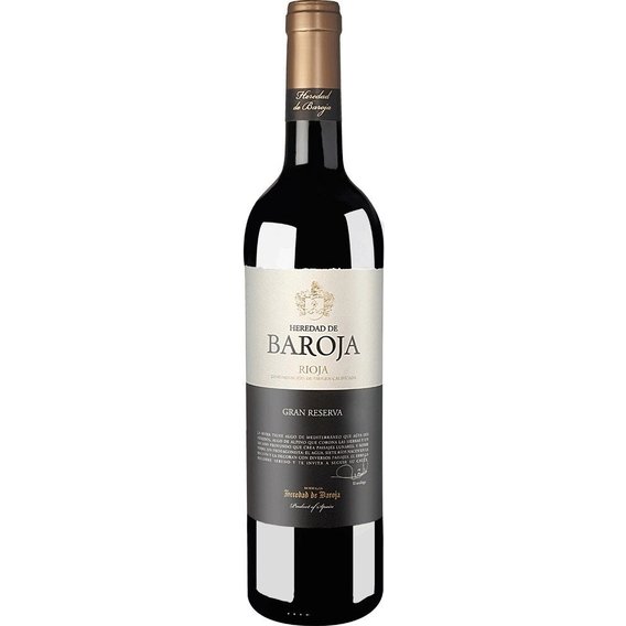 Вино Heredad de Baroja Gran Reserva Rioja DOCa 2012 красное сухое 0.75 л (8420842008071)