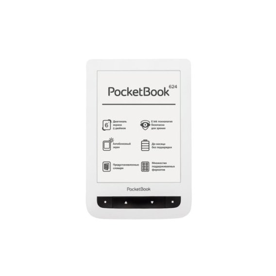 Электронная книга PocketBook Touch 624 White
