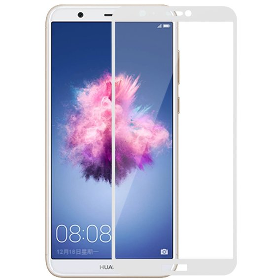 Аксессуар для смартфона MakeFuture Tempered Glass Full Cover Glue White (MGFCFG-HUPSW) for Huawei P Smart