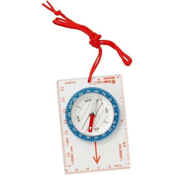 Компас Trekmates Adventure Compass TM-004040 clear - O/S (015.0771)