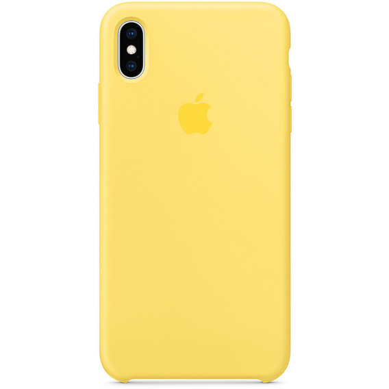 Аксессуар для iPhone Apple Silicone Case Canary Yellow (MW962) for iPhone Xs Max