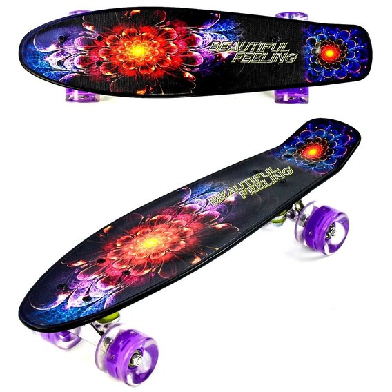 Скейтборд Best Board 55 см (F 8740)