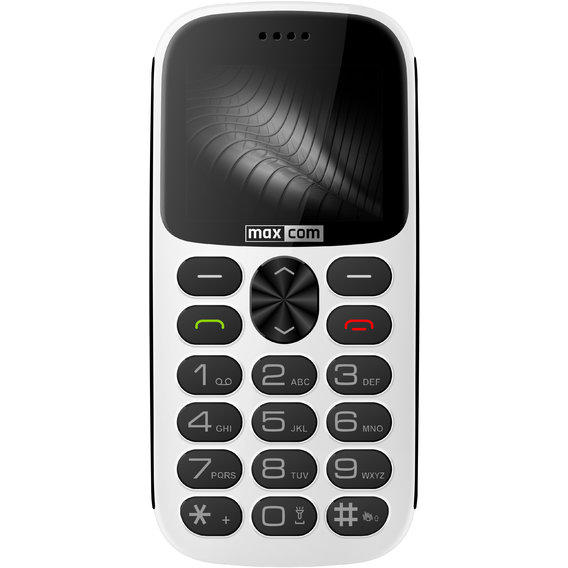 Мобильный телефон Maxcom MM471 White (UA UCRF)