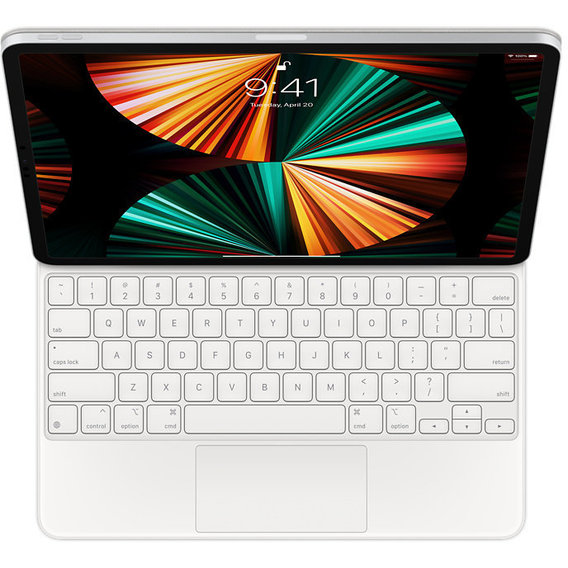Аксессуар для iPad Apple Smart Keyboard Magic White (MJQL3) for iPad Pro 12.9" (2018-2022)