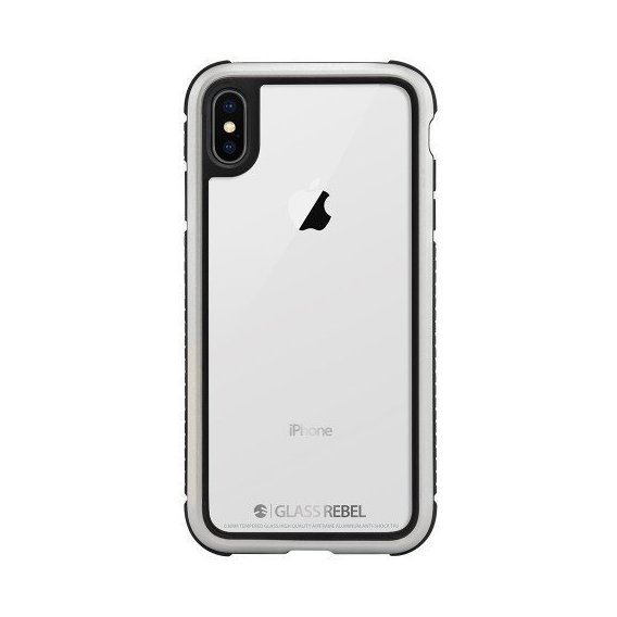 Аксессуар для iPhone SwitchEasy Glass Rebel Silver (GS-103-46-173-96) for iPhone Xs Max
