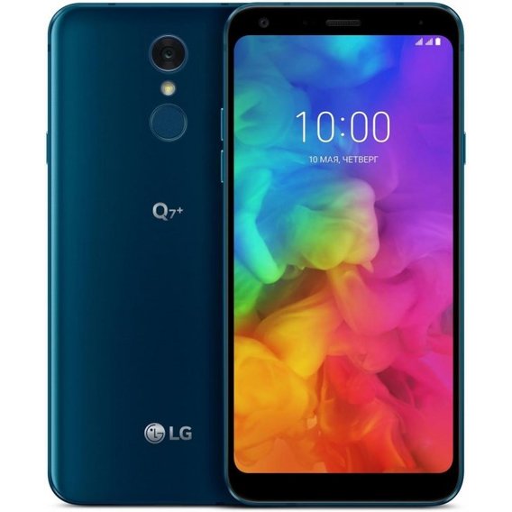 Смартфон LG Q7+ 4/64GB Moroccan Blue