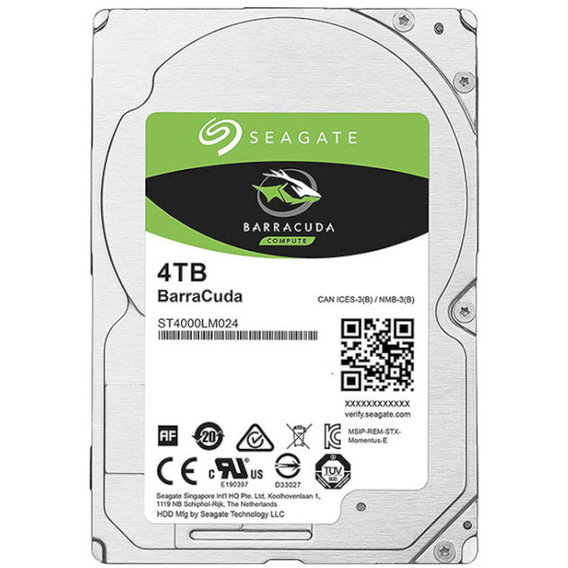 Внутренний жесткий диск Seagate BarraCuda 2.5" 4TB (ST4000LM024)
