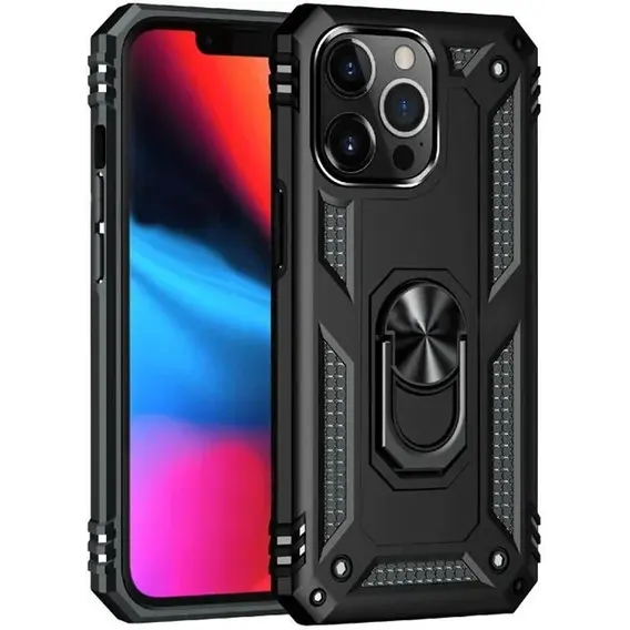 Аксессуар для iPhone BeCover Military Black for iPhone 13 Pro (707104)