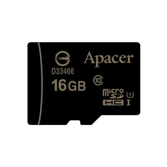 Карта памяти Apacer 16GB microSDHC Class 10 UHS-I U1 (AP16GMCSH10U1-RA)